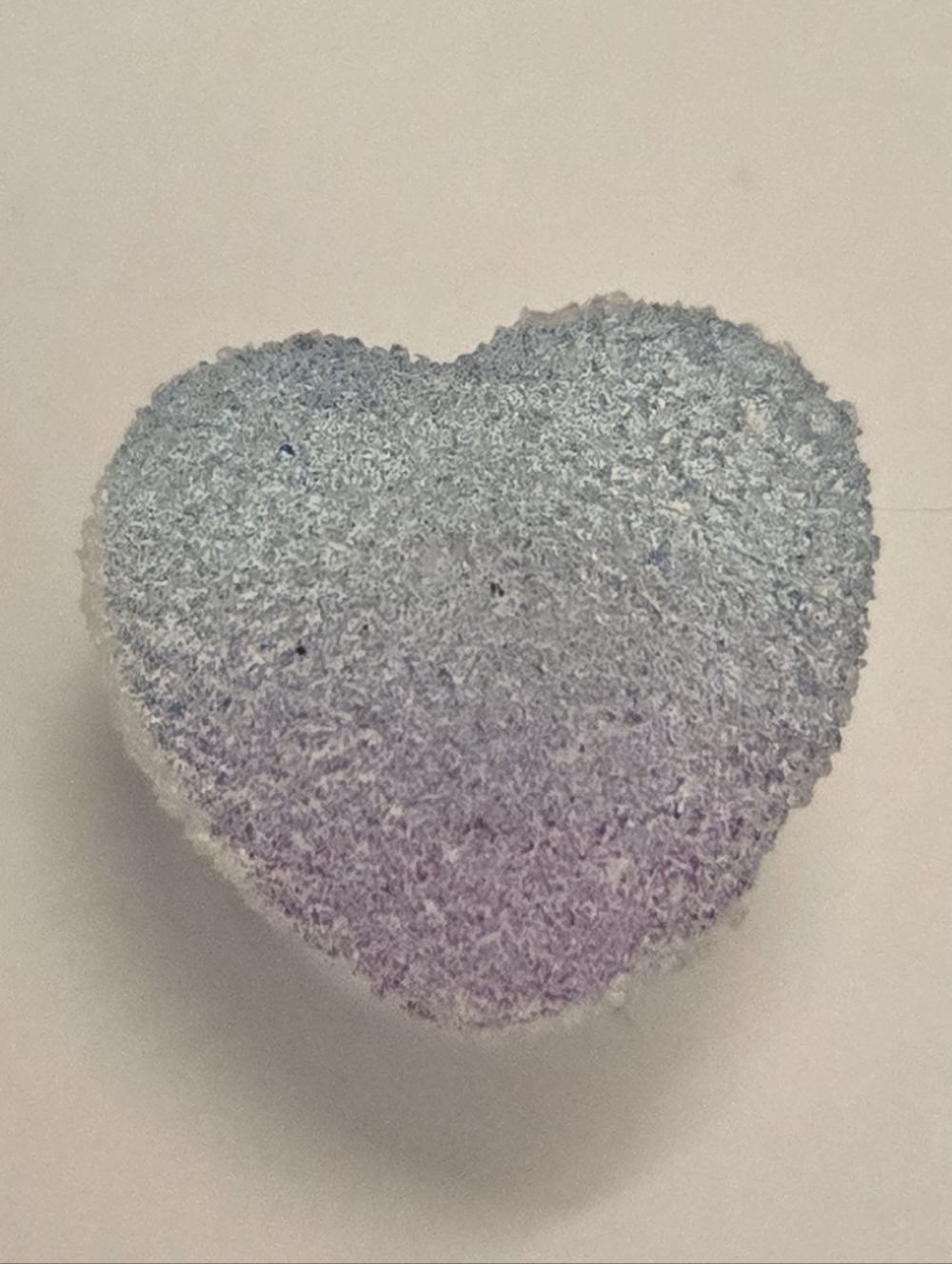 3/$10 Candy Blue Purple Heart Croc Charm